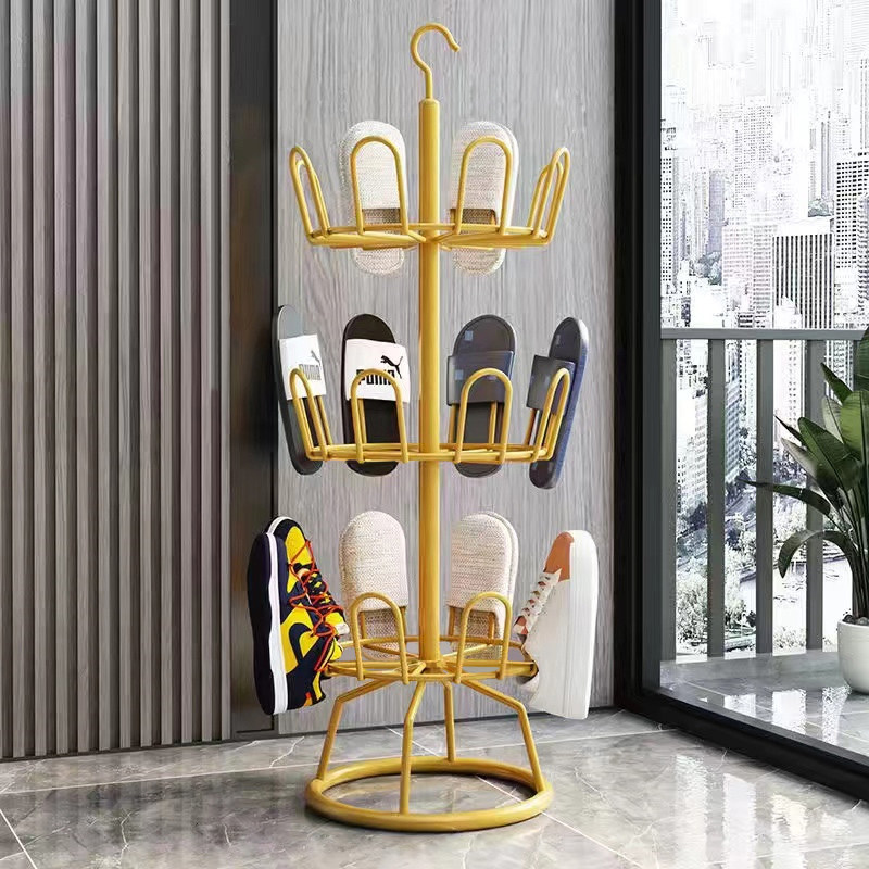 Airing shoe rack outdoor balcony Multi-functional rotary sunning Shower door multilayer Easy new 2023 Burst Shoes-Taobao