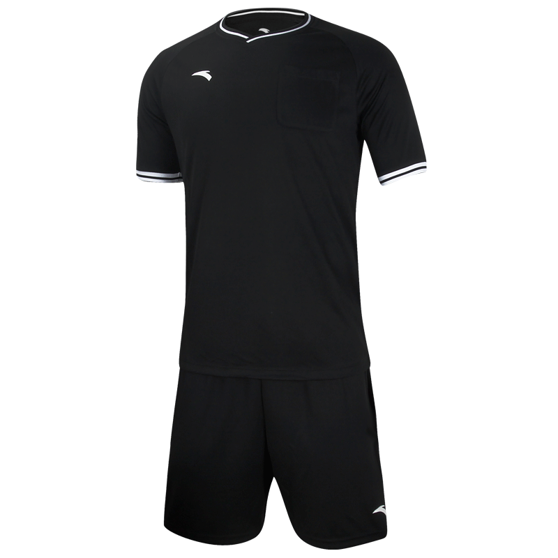 ANTA Antfoot referee Referee Wear Short Sleeve Suit Men's Professional Football Match Kit Shorts Half Sleeves
