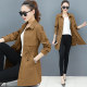 Very fairy mid-length coat Mori 2023 spring and autumn new fashion Korean version loose all-match coat windbreaker foreign style