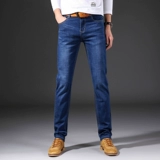 Осенние универсальные джинсы, трендовые штаны для отдыха, коллекция 2022, оверсайз, свободный прямой крой, в корейском стиле