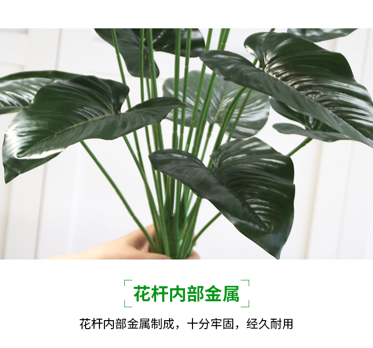 Mô phỏng cây xanh cọ đỏ hoa giả nhựa hoa phòng khách trang trí nội thất cây xanh sàn chậu trang trí - Hoa nhân tạo / Cây / Trái cây hoa mai giả