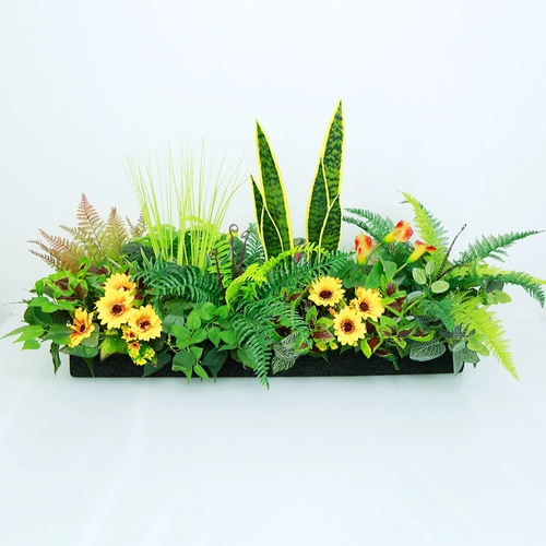 Искусственное растение, реалистичный комплект, декоративные цветы для гостиной