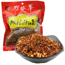 Guizhou paste chili noodles 200g kitchen seasoning cold dip in water Zunyi local specialty spicy Hu Haijiao wild grain grass