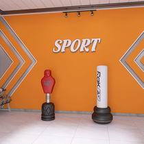 Love Marsee Orange Integrated Wall Panel Fitness Room Dance Room Boxed Background Wall Buttoned Board Quick Fit Full House Custom Plates