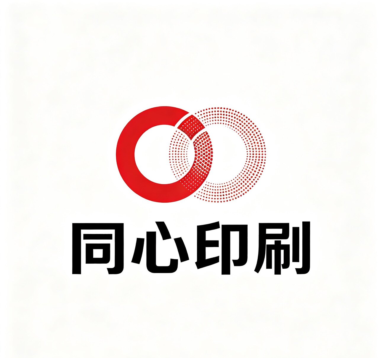 同心印刷的LOGO