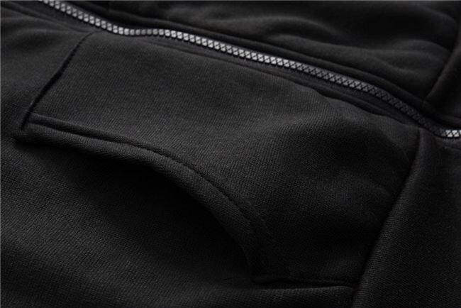 Dames patchwork sport hoodie en short set voor casual_voghion.com