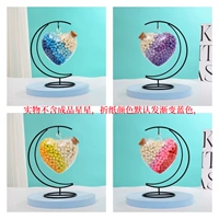 Рамка с луной + 14 бутылок любви, 540 листов градиентного оригами, бесплатные светящиеся наклейки.