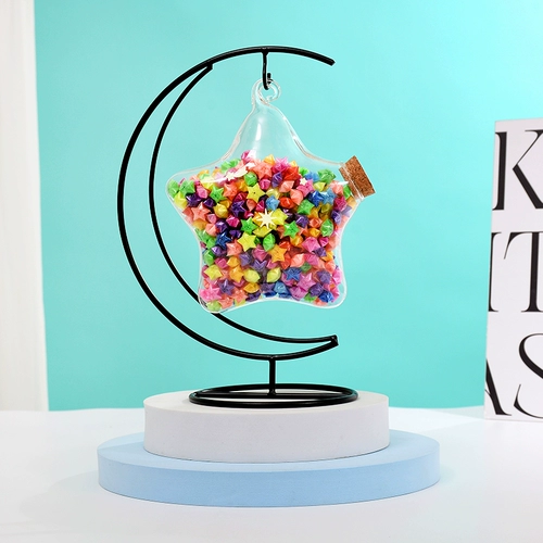 Глянцевая стеклянная бутылка в банке, креативный подарок