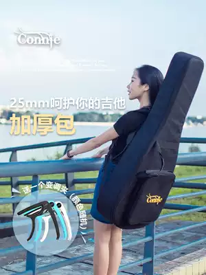 Guitar bag 41 inch backpack 40 folk box guitar cover personality classical guitar bag thickened universal shoulder piano bag