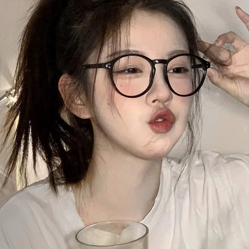 Черно -рамка очки Su Yan Mesopia Mroyopia можно использовать для женского усовершенствования