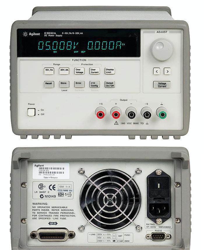 Agilent Anteren E3632A DC power supply 120W Double-range programmable power supply E3631A