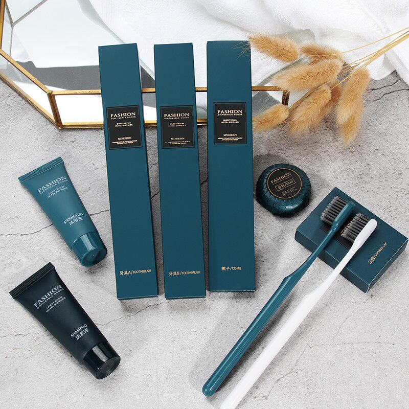 Disposable toothbrush hotel homestay toiletries set home hospitality special bamboo charcoal soft toothbrush