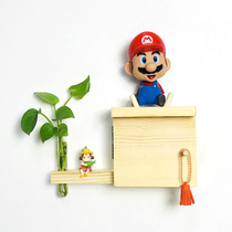 Creative Solid Wood Switch Socket Protection Patch Cover Socket Protection Cover Children Anti-Electrocution Safety Protection Box Customizable