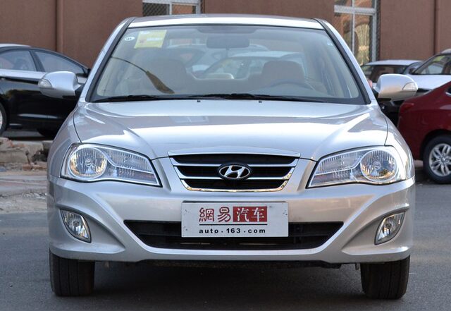 Beijing Hyundai 03/04/05/06/07/11 Models Old Elantra Front Bumper and Rear Bumper Paintwork