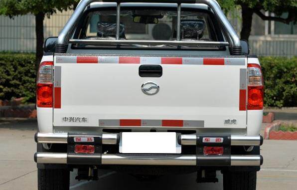 Suitable for Zte Tianneng Weihu Pickup Truck Rear Bumper Little Tiger Pickup Truck Rear Bumper Anti-Collision Bar Rear Bumper