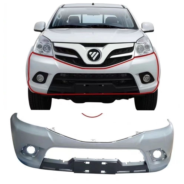 Suitable for Foton Pickup Truck Front Bumper Pathfinder E3E5 Front Bumper Anti-Collision Bumper Pathfinder Front Surround with Paint