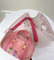 Korea ins children dance bag princess latin dance bag girl dance ballet bag bear large capacity backpack