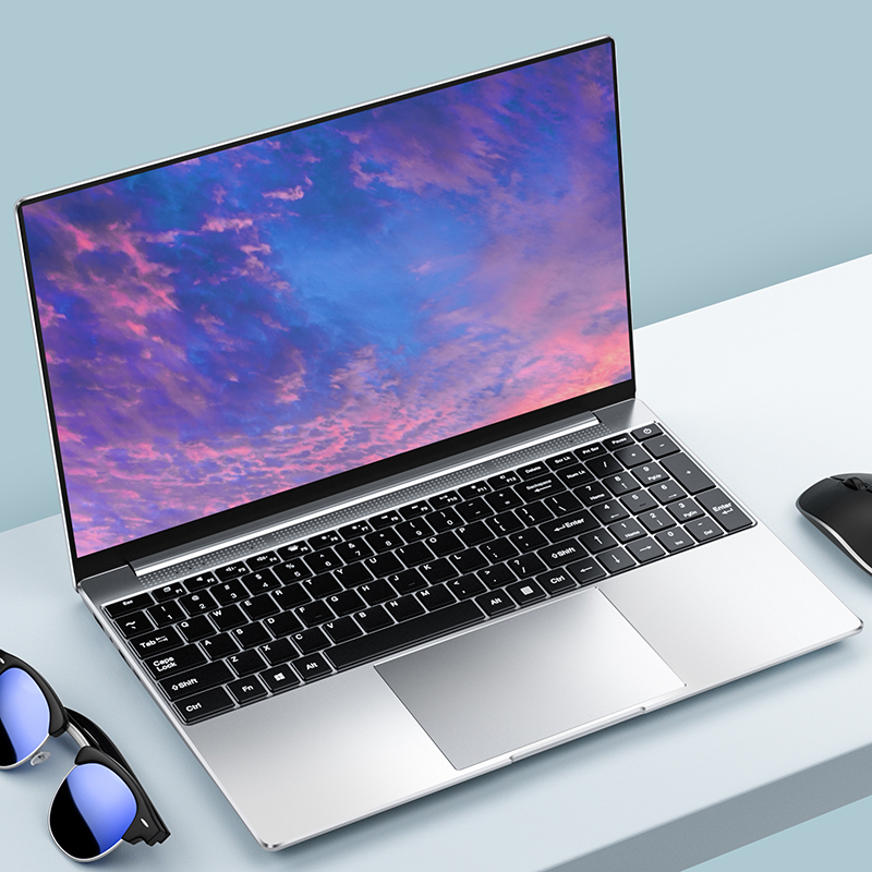 14inch Quad-Core Laptop, Ultra-Thin, Lightweight, Portable, Suitable for Students, Women, Online Classes, Office Work, Business, and Gaming