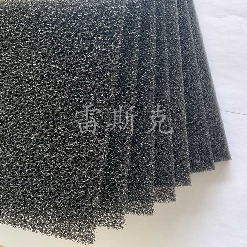 Blower Polyurethane Dust Filter Black Dust-Proof Sound-Absorbing Air Compressor Filter Cotton Dust-Proof Filter Sponge