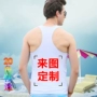 DIY người ta sẽ được tạo ra để in áo vest bằng vải cotton hình chữ I cho nam - Áo vest cotton ao khoac vest nam