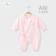 Quần áo sơ sinh Aungbe 0-3 tháng 6 Quần áo cotton dính liền với đồ ngủ cho bé bộ quần áo liền thân