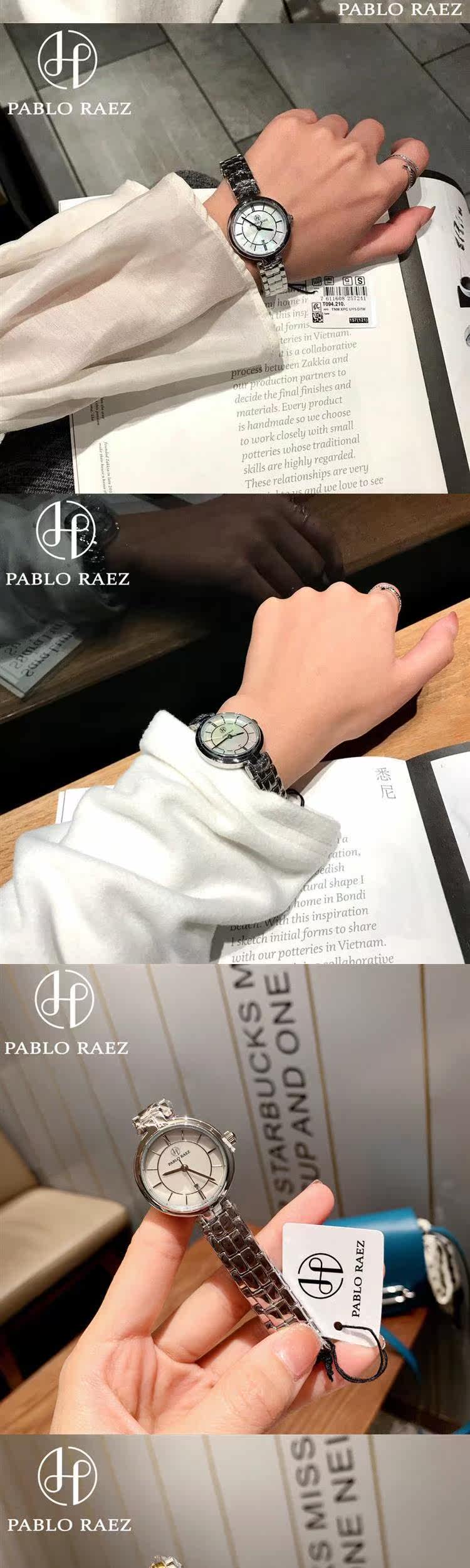 Stijlvol dames quartz horloge met vlindersluiting in goud kleur_voghion.com