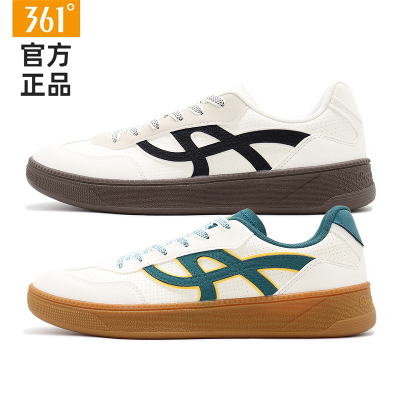 361 Degrees Men's Shoes 2026 Summer Musical Note Sneakers Low-Top Soft-Soled Sports Shoes Wear-Resistant Non-Slip Breathable Same Model as in the Store