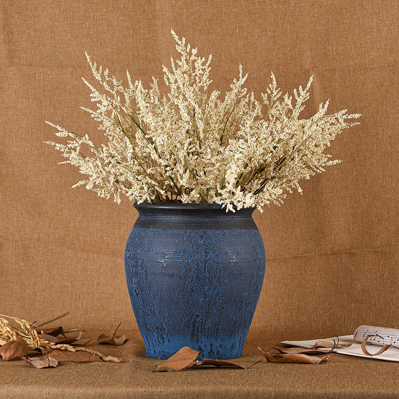 Fake flower simulation flower living-room furnishing decoration flower Nordic silk flower dry bouquet indoor table face lover grass pendulum piece-Taobao