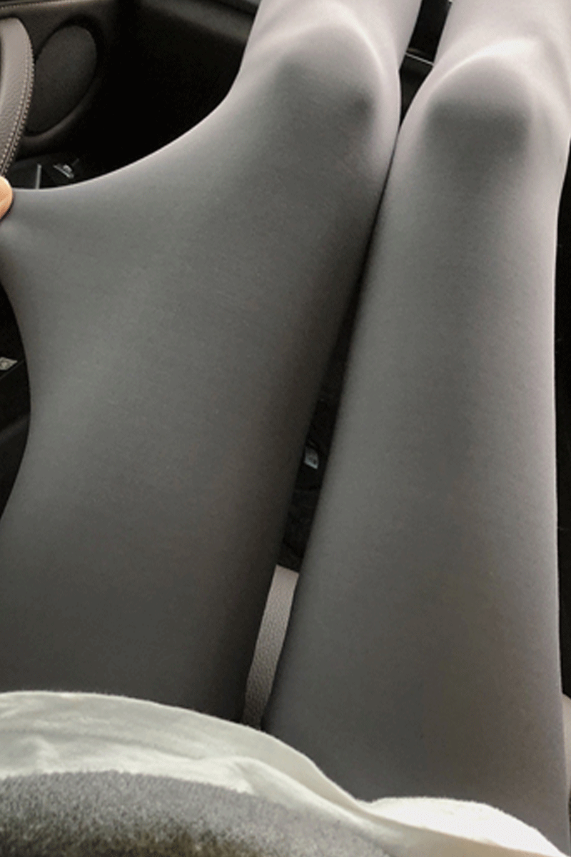 South Korean shark skin inner lap pants woman outside wearing 2022 spring autumn new high waist tight fit elastic 90% yoga liquid pants