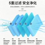KN95 Маска 5 слоев защиты Неспозируемая медицинская пылепроницаемая тумана анти -хейзе двойной слой плавильный спрей -фильтрация отдельное место упаковки