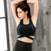 1 mã lớn không có vòng thép chuyên nghiệp chống sốc áo ngực thể thao 200 pound phía trước dây kéo yoga tập thể dục thể thao đồ lót nữ - Đồ lót thể thao quần áo tập gym Đồ lót thể thao