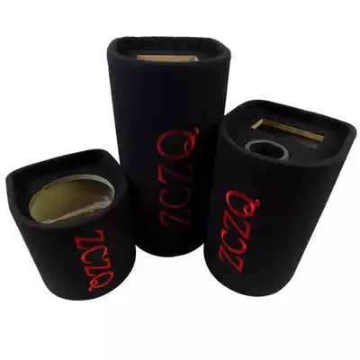 6-inch tunnel-shaped empty box car bass horn empty box subwoofer accessories wooden box felt audio box