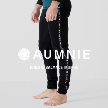 AUMNIE Australian Mini low crotch hem 90% pants mens new sport yoga fitness running exercise All cotton pants
