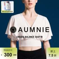 AUMNIE Australia Minniti Broccoli Blouses Women Sports Outfitting Fitness Yoga Breathable Loose Design Feel in Sleeves Jacket