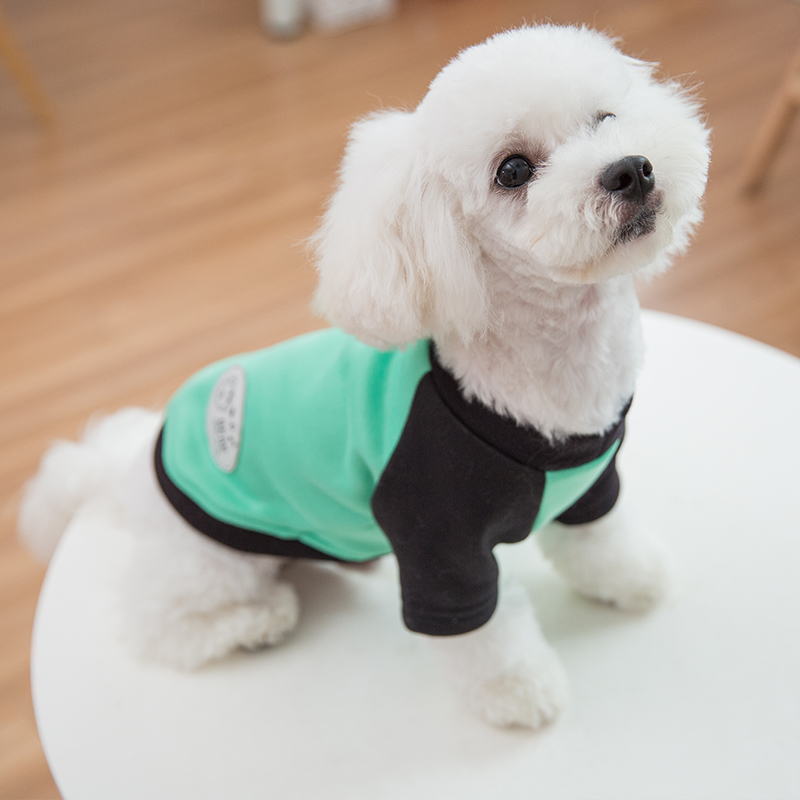 Puppy Teddy clothes fashion sweater cat pet spring and autumn thin section Bichon Pomeranian small puppies summer