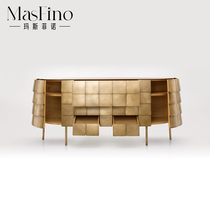 Masfino American Light Luxury Cabinet after Modern TV Cabinet decoration cabinet personalized factory