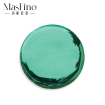 Masfino Modern Light Luxury Design Creative Stainless Steel Material Gradient Round Mirror Decoration Living Room Hotel Mirror