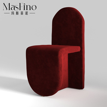 Masfino Designer Leisure Chair Simply Modern Modern Retro Clothes Backroom Chair Catering Chair