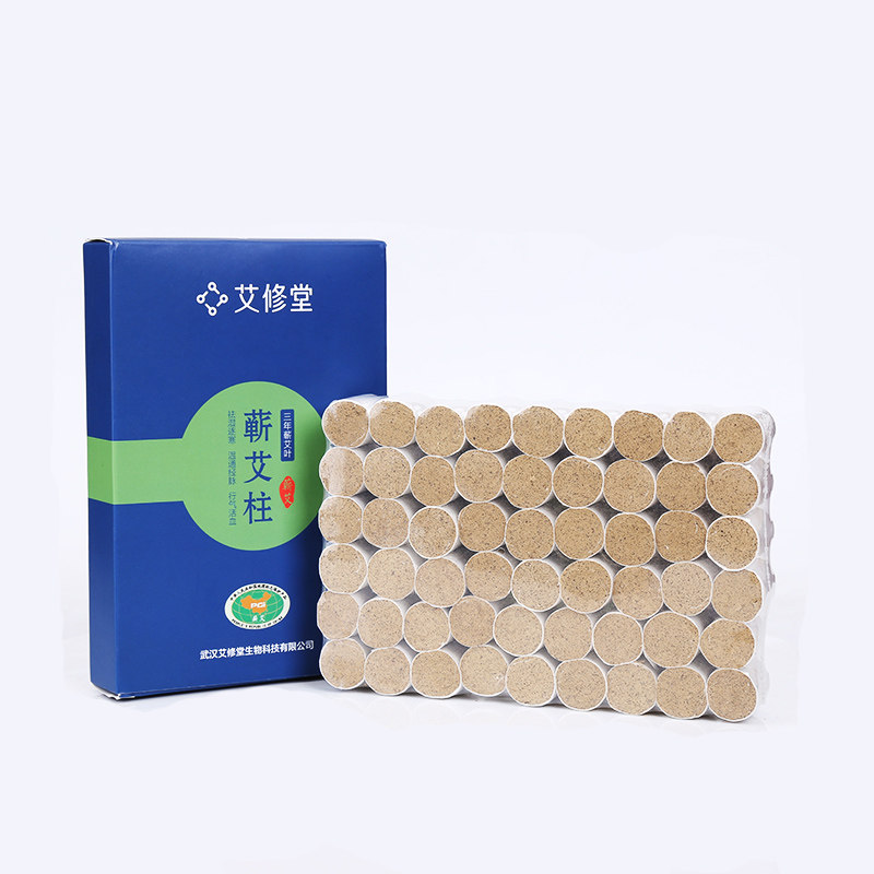 Ai Xiutang Chen Ai bar Ai Zhu Moxibustion bar Moxibustion column Ai leaf velvet wormwood strip Smoked pure Ai Qi Chun large package gyt1