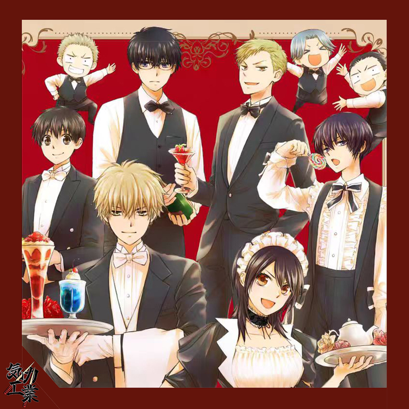 【National Trend】The President Is a Maid-Sama Cafe Merchandise Collaboration: Gutsy Bar Stickers, Transparent Card, File Folder 【National Trend】The President Is a Maid-Sama Cafe Merchandise Collaboration: Gutsy Bar Stickers, Transparent Card, File Folder