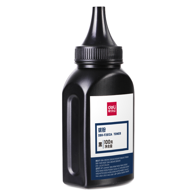 DBH - F2612A black carbon powder 100g box laser printer selenium drum is used ink powder