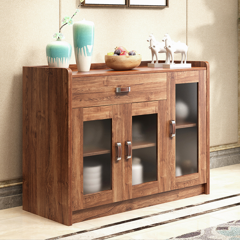 Tea Cabinet Tea Water Cabinet Office Part-time Solid Wood Dining Cabinet Minima Living Room Cabinet Leaning Against Wall Storage Kitchen Containing Cabinet