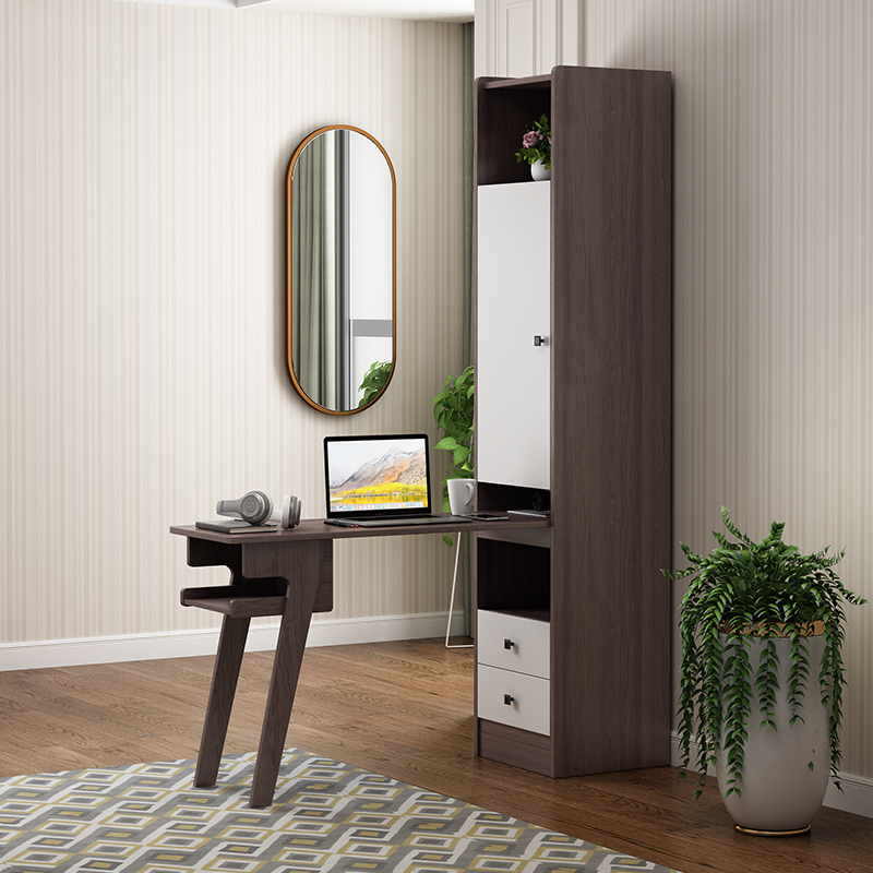 Modern minimal bar narrow tablelight luxury cabinet in one household living room compartment cabinet convenient desk