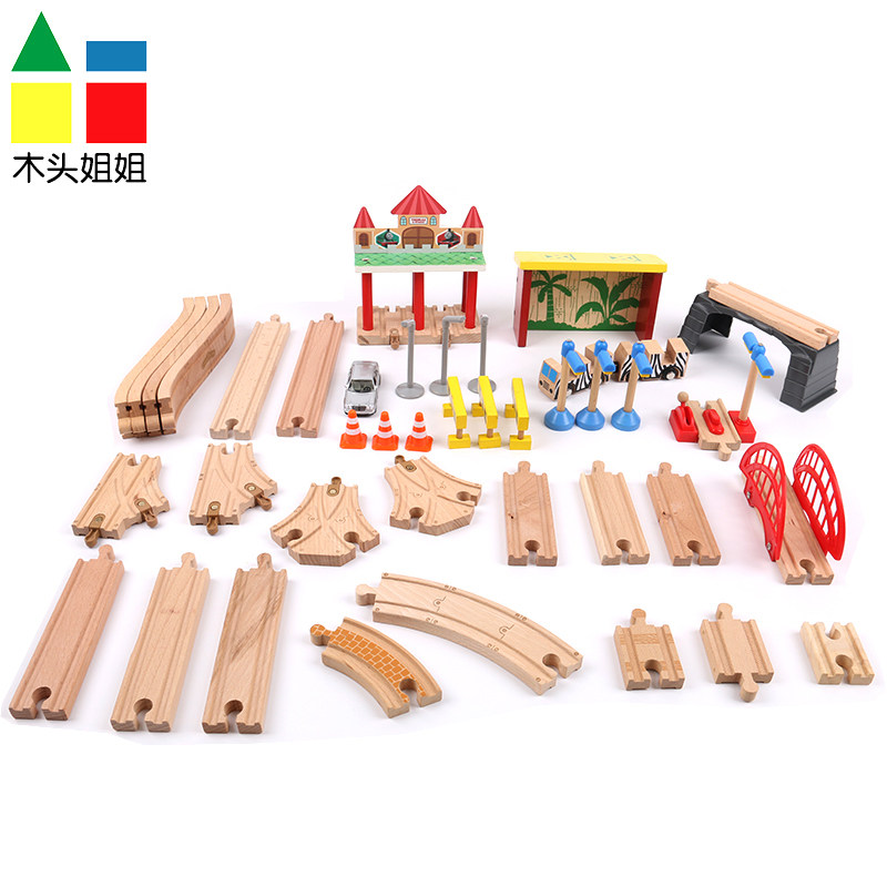 Clear cabin special price alloy small car compatible with IKEA toy small train wooden track puzzle building block boy
