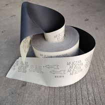 SAIL emery cloth process paint emery cloth AFJA118 yellow black super soft sand cloth roll AF super soft cloth sand paper roll