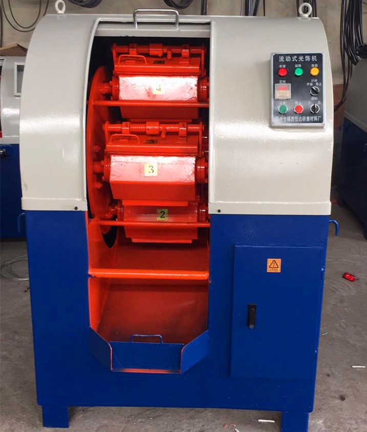 Centrifugal Grinding Machine Planetary-Type Polishing Machine Centrifugal Photofinishing Machine Automatic Discharge of Variable Speed Adjustable Speed