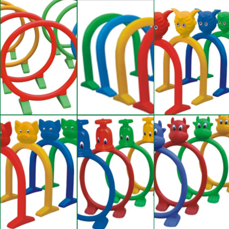 Kindergarten Drills Cavern Cave Children Outdoor Vaulted Door Crawl Tunnel Baby Plastic Double-sided Solid Cartoon Drill Hill Circle