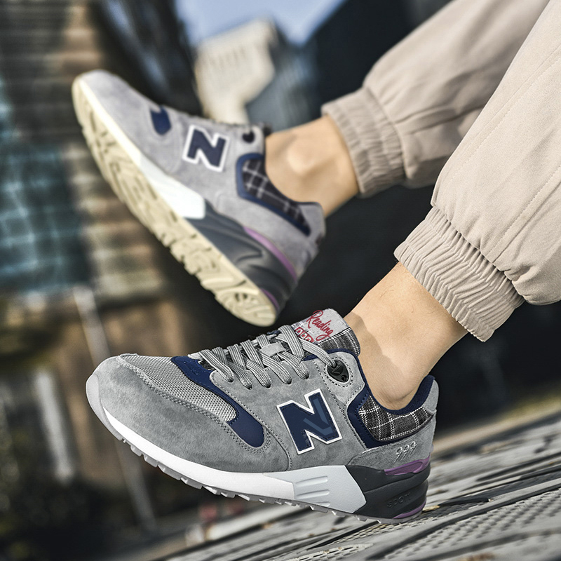 Men's Sneakers Spring and Summer Breathable N Word 999 Cherry Blossom Green N Word 574 Original Gray Casual Running Shoes Women