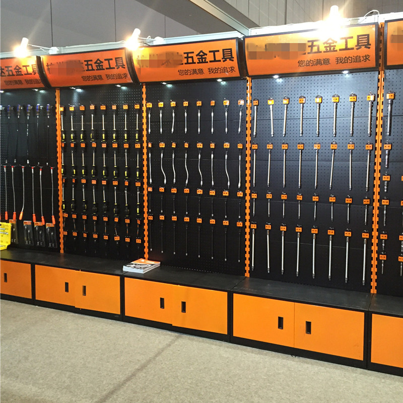 Hardware power tool rack hole board wall display rack fishing gear hanging rack locker multi-function tool display rack