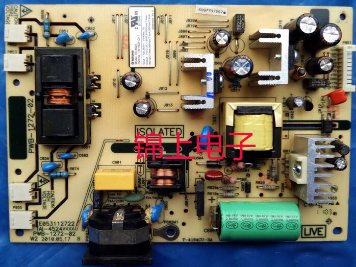 PWB-1207-02 Founder FN980-WT FNC80-WB Power Board ViewSonic VA2216W Power Board